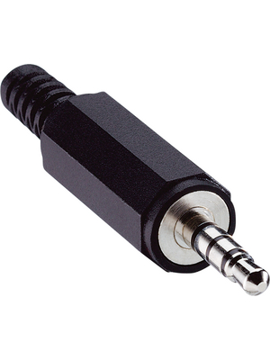 Lumberg Connect GmbH - 1532 02 - Jack Plug black 4P, 1532 02, Lumberg Connect GmbH