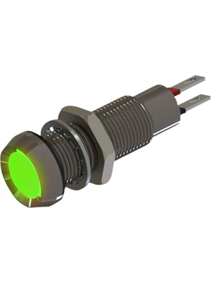 Marl - 508-532-22 - LED Indicator, green, 24...28 VDC, 20 mA, 508-532-22, Marl