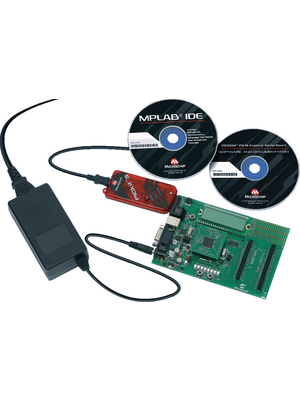 Microchip - DV164136 - PIC18 Development Kit PC hosted mode 9 V, DV164136, Microchip