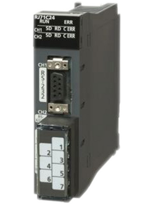 Mitsubishi Electric - RJ71C24 - Serial communication module High Speed Counter Module, RJ71C24, Mitsubishi Electric