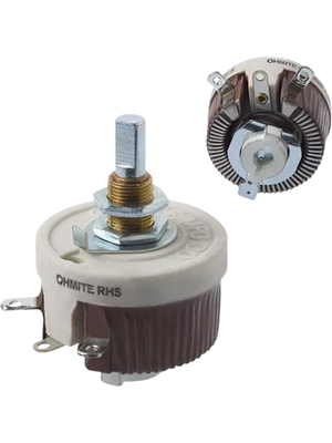 Ohmite - RHS100E - Wirewound potentiometer 100 Ohm linear    10 %, RHS100E, Ohmite