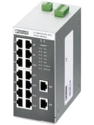 Phoenix Contact - FL SWITCH SFNT 16TX - Industrial Ethernet Switch 16x 10/100 RJ45, FL SWITCH SFNT 16TX, Phoenix Contact