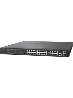 Planet - GS-4210-24T2S - Network Switch 24x 10/100/1000 2x SFP, GS-4210-24T2S, Planet
