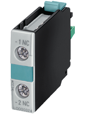 Siemens - 3RH19211CA01 - Auxiliary switch 1 break contact (NC) - 690 VAC  max. 220 VDC 1.2 kW, 3RH19211CA01, Siemens
