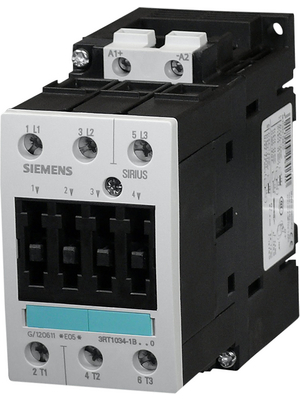 Siemens - 3RT10172AF02 - Power contactor 110 VAC  50/60 Hz 3 NO 1 break contact (NC) Screw Terminal, 3RT10172AF02, Siemens