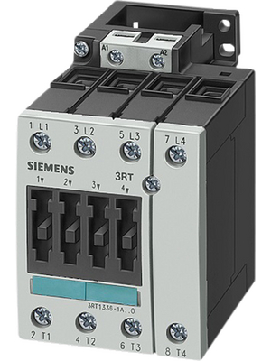 Siemens - 3RT1517-1BB40 - Contactor 24 VDC 2 NO+2 NC 2 break contacts + 2 make contacts Screw Terminal, 3RT1517-1BB40, Siemens