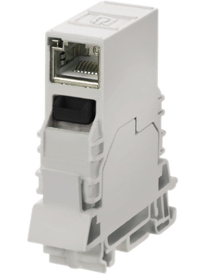 Weidmller - IE-TO-RJ45-C - Mounting rail outlet RJ-45 RJ-45, IE-TO-RJ45-C, Weidmller