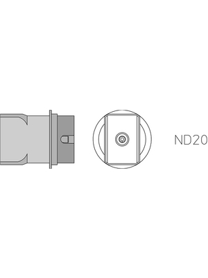 Weller - ND20 - Hot air nozzle, ND20, Weller
