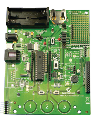 Microchip - DM240311 - XLP 16-bit Development Board PC hosted mode 9 V, DM240311, Microchip