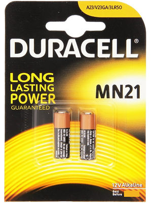 Duracell - MN21 (2X) - Special battery 12 V 33 mAh, MN21 (2X), Duracell