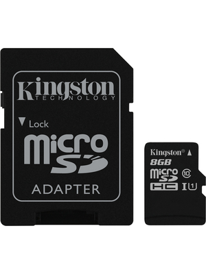 Kingston Shop - SDC10G2/8GB - microSD Card, 8 GB, SDC10G2/8GB, Kingston Shop