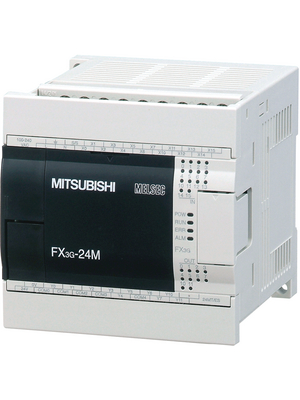 Mitsubishi Electric - FX3G-24MR/DS - Compact PLC FX3G, 14 DI, 6 HS, 10 RO, FX3G-24MR/DS, Mitsubishi Electric