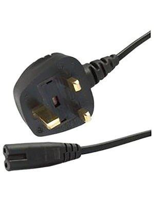 I-Sheng - B62033180 - Mains cable UK Male IEC-320-C7 1.80 m, B62033180, I-Sheng