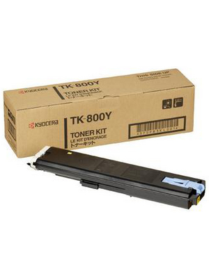 Kyocera - TK-800Y - Toner TK-800Y yellow, TK-800Y, Kyocera