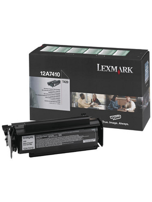 Lexmark - 12A7410 - Prebate toner module black, 12A7410, Lexmark