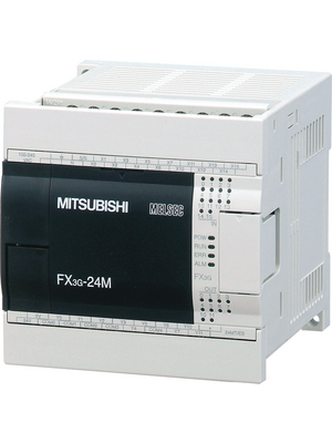 Mitsubishi Electric - FX3G-24MT/DSS - Compact PLC FX3G, 14 DI, 6 HS, 10 TO, FX3G-24MT/DSS, Mitsubishi Electric