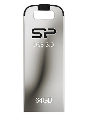 Silicon Power - SP064GBUF3J10V1K - USB Stick Jewel J10 64 GB silver, SP064GBUF3J10V1K, Silicon Power