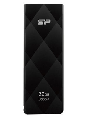 Silicon Power - SP032GBUF3B20V1K - USB Stick Blaze B20 32 GB black, SP032GBUF3B20V1K, Silicon Power