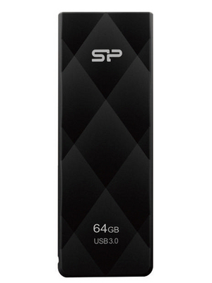 Silicon Power - SP064GBUF3B20V1K - USB Stick Blaze B20 64 GB black, SP064GBUF3B20V1K, Silicon Power
