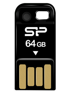 Silicon Power - SP064GBUF2T02V1K - USB Stick Touch T02 64 GB black, SP064GBUF2T02V1K, Silicon Power