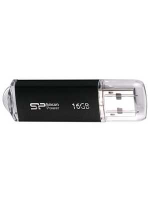 Silicon Power - SP016GBUF2M01V1K - USB Stick Ultima II I-series 16 GB black, SP016GBUF2M01V1K, Silicon Power