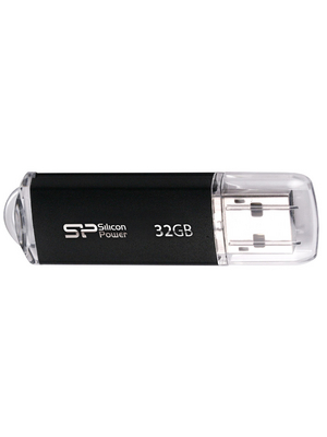 Silicon Power - SP032GBUF2M01V1K - USB Stick Ultima II I-series 32 GB black, SP032GBUF2M01V1K, Silicon Power