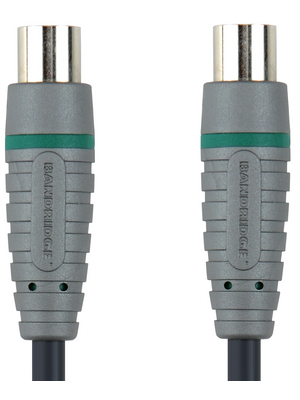 Bandridge - BVL8505 - Coax cable, digital 5.00 m IEC-Plug / IEC-Socket, BVL8505, Bandridge