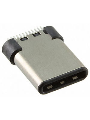 Amphenol - 12401562E4#2A - Plug, straight USB 3.1 C 24P, 12401562E4#2A, Amphenol