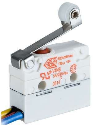 Burgess - V4NSYRUL - Micro switch 5 AAC Roller lever N/A 1 change-over (CO), V4NSYRUL, Burgess