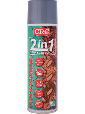CRC - ANTICORROSIVE-COLOR, GREEN, NO - Anticorrosive coloured lacquer Spray 500 ml, ANTICORROSIVE-COLOR, GREEN, NO, CRC