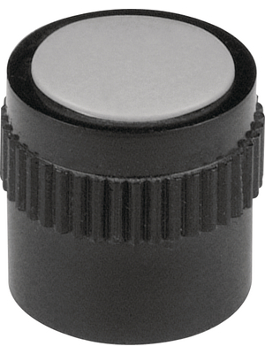 Mentor - 4131.603 - Plastic rotary knob black 14.9 mm, 4131.603, Mentor