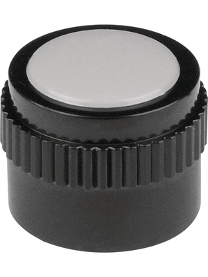 Mentor - 4132.603 - Plastic rotary knob black 19.8 mm, 4132.603, Mentor
