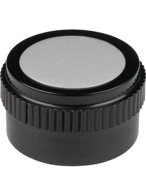 Mentor - 4133.603 - Plastic rotary knob black 27.7 mm, 4133.603, Mentor