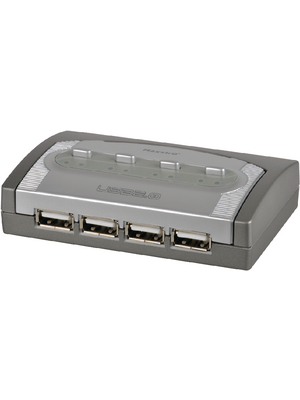 Maxxtro - UBT34 - Switch-Hub USB 2.0 2 -> 4x, UBT34, Maxxtro