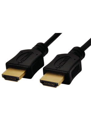 Maxxtro - PB-655-2 - HDMI cable "slim" m - m 2.00 m black, PB-655-2, Maxxtro