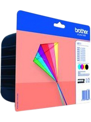 Brother Consumer - LC-223VALBP - Ink Cartridge Value Pack LC-223VAL Cyan / magenta / yellow / black, LC-223VALBP, Brother Consumer