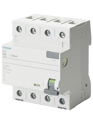 Siemens - 5SV3342-6 - Residual current device 25 A 30 mA, 5SV3342-6, Siemens
