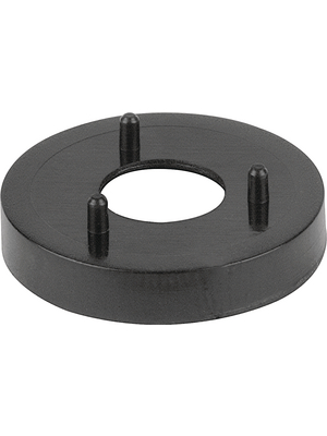 Mentor - 332.120 - Nut cover without pointer 20 mm black, 332.120, Mentor