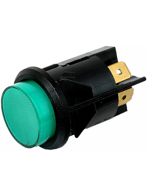 Arcolectric - C7053AFNAB - Push-button Switch green, C7053AFNAB, Arcolectric