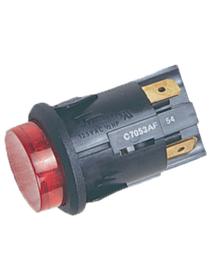 Arcolectric - C7053AFNAA - Push-button Switch red, C7053AFNAA, Arcolectric