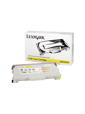 Lexmark - 20K0502 - Toner yellow, 20K0502, Lexmark