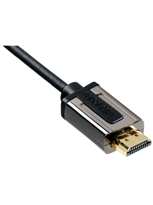 Profigold - PROL1201 - HDMI cable with Ethernet 1.00 m black, PROL1201, Profigold
