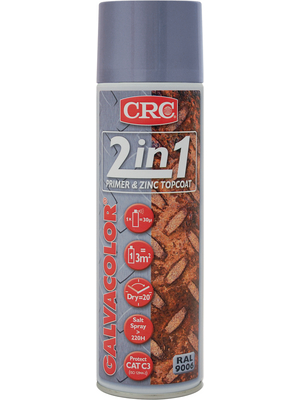 CRC - ANTICORROSIVE-COLOR, SILVE, NO - Anticorrosive coloured lacquer Spray 500 ml, ANTICORROSIVE-COLOR, SILVE, NO, CRC