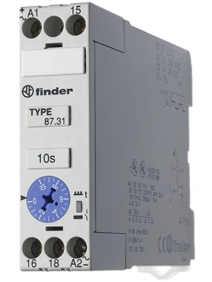 Finder - 87.31.0.240.0000 - Time lag relay Blinker Clock generator, 87.31.0.240.0000, Finder