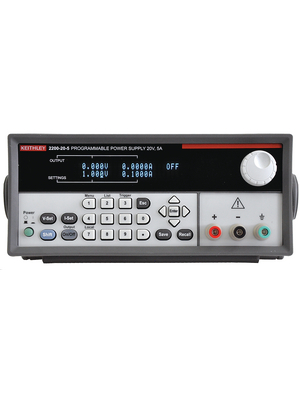 Keithley - 2200-20-5 - Laboratory Power Supply 1 Ch. 0...20 VDC 5 A, Programmable, 2200-20-5, Keithley