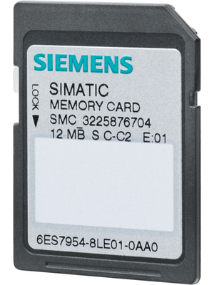 Siemens - 6ES7954-8LE02-0AA0 - S7-1200 memory card, 6ES7954-8LE02-0AA0, Siemens
