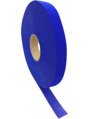 Fastech - T0601004261125 - Hook-and-loop fastener on reel blue 25.0 m x10 mm, T0601004261125, Fastech