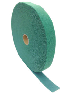 Fastech - T0601503351125 - Hook-and-loop fastener on reel green 25.0 m x15 mm, T0601503351125, Fastech
