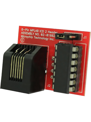 Microchip - AC162050 - Header interface for PIC12F629/675, AC162050, Microchip