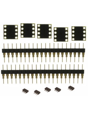 Microchip - AC163021 - PIC10F2xx SOT-23 to DIP-8 adapter kit, AC163021, Microchip